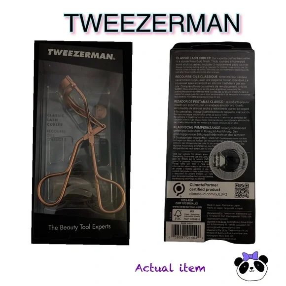 Tweezerman Rose Gold Eyelash Curler, New in Box - Picture 2 of 7